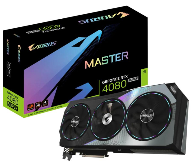 GIGABYTE GeForce RTX 4080 Super Aorus Master 16GB - 1210030 - zdjęcie